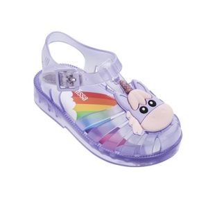 MINI MELISSA // NEW! Possession unicorn sandals size 5